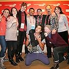 Louis Sutherland, Hilda Somarriba, Byron Coll, Grayson Gilmour, and Kevin Paulo at an event for Shopping (2013)