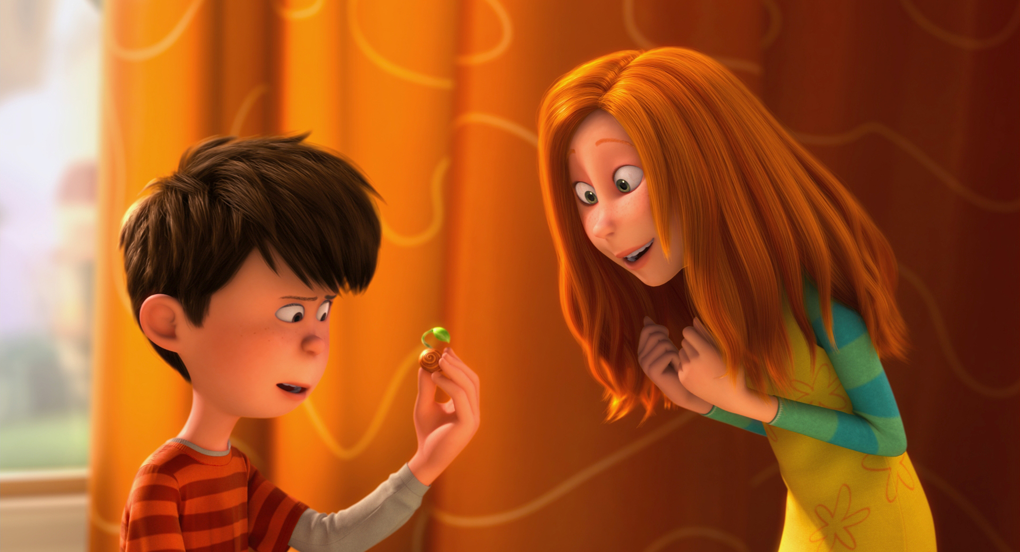 Zac Efron and Taylor Swift in The Lorax (2012)