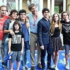 Giacomo Campiotti, Albert Espinosa, Brando Pacitto, Aurora Ruffino, Lorenzo Guidi, Carmine Buschini, Mirko Trovato, and Pio Luigi Piscicelli at an event for The Red Band Society (2014)