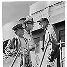 James Cagney, Henry Fonda, and John Ford in Mister Roberts (1955)