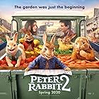 James Corden, Margot Robbie, and Elizabeth Debicki in Peter Rabbit 2: The Runaway (2021)
