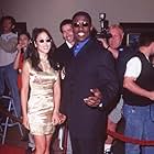 Wesley Snipes at an event for Murder at 1600 (1997)