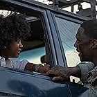 Idris Elba and Leah Jeffries in Beast (2022)