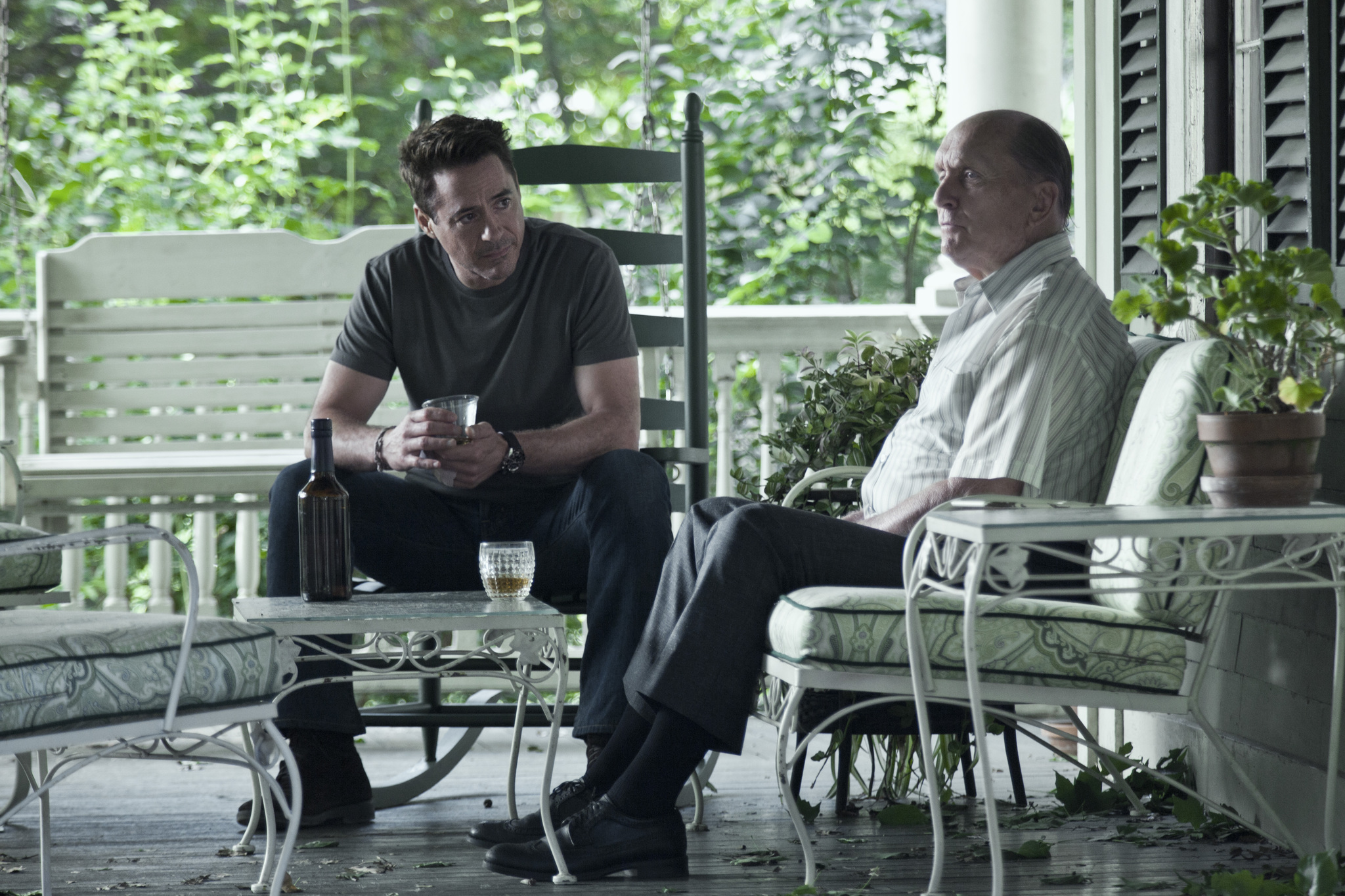 Robert Downey Jr. and Robert Duvall in The Judge (2014)