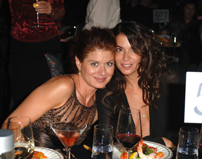 Annabella Sciorra and Debra Messing