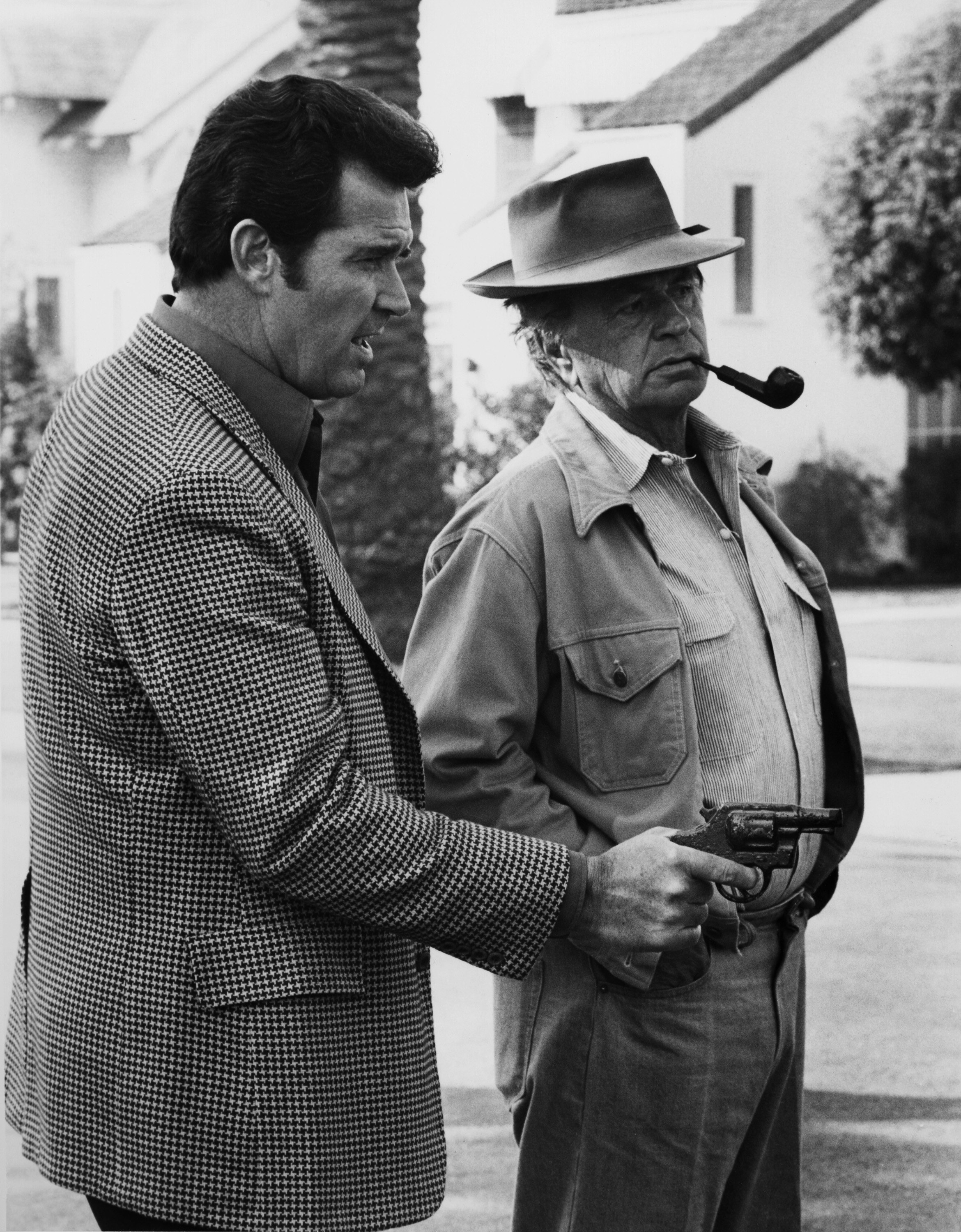 Noah Beery Jr. and James Garner in The Rockford Files (1974)