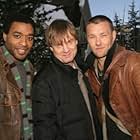 Joel Edgerton, Chiwetel Ejiofor, and Julian Jarrold at an event for Kinky Boots (2005)