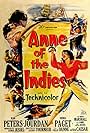 Thomas Gomez, Louis Jourdan, and Jean Peters in Anne of the Indies (1951)