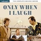 James Bolam, Peter Bowles, Derrick Branche, Christopher Strauli, and Richard Wilson in Only When I Laugh (1979)