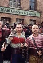 Leonardo DiCaprio, Dominique Vandenberg and Stephen Graham as the Dead Rabbits, in Martin Scorcese's "Gangs of New York"