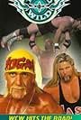 Hulk Hogan, Bill Goldberg, Kevin Nash, and Rick Steiner in WCW Road Wild (1999)