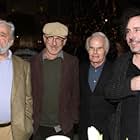 Steven Spielberg, Tim Burton, Richard D. Zanuck, and Stephen Sondheim at an event for Sweeney Todd: The Demon Barber of Fleet Street (2007)
