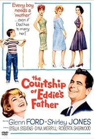 Ron Howard, Glenn Ford, Stella Stevens, Shirley Jones, Dina Merrill, and Roberta Sherwood in The Courtship of Eddie's Father (1963)