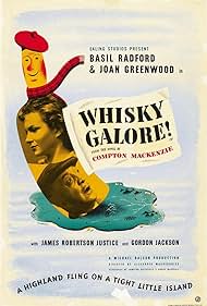 Joan Greenwood and Basil Radford in Whisky Galore! (1949)