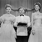 Judy Garland, Mickey Rooney, and Frances Rafferty in Girl Crazy (1943)