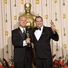 Academy Award®-winners Donald Graham Burt and Victor Zolfo (left to right) backstage at the 81st Academy Awards® are presented live on the ABC Television network from The Kodak Theatre in Hollywood, CA, Sunday, February 22, 2009.