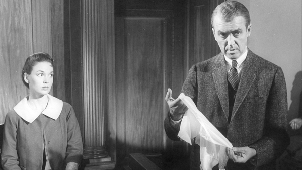 James Stewart and Kathryn Grant in Anatomy of a Murder (1959)