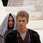 Natalie Portman and Hayden Christensen in Star Wars: Episode II - Attack of the Clones (2002)