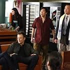 Ken Jeong, Joel McHale, Dino Stamatopoulos, Tom Yi, and Katharine McPhee in Community (2009)