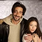 Adrien Brody and Charlotte Ayanna at an event for Love the Hard Way (2001)