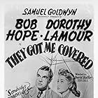 Bob Hope and Dorothy Lamour in They Got Me Covered (1943)