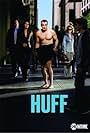 Hank Azaria, Blythe Danner, Oliver Platt, Paget Brewster, and Anton Yelchin in Huff (2004)