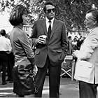 Gregory Peck, and Anne Haywood With Director J.Lee Thompson "The Chairman" 1969 20th century fox