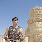 Jsu as Emperor Aurelian in Palmyra, Syria. The Ancient city of Queen Zenobia