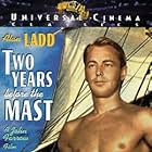 Alan Ladd and Howard Da Silva in Two Years Before the Mast (1946)