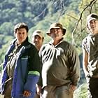 Gabriel Byrne, John Howard, Stelios Yiakmis, and Simon Stone in Jindabyne (2006)