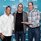 Pete Docter, Jonas Rivera, and Josh Cooley at an event for The Pixar Story (2007)