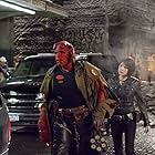 Ron Perlman and Selma Blair in Hellboy II: The Golden Army (2008)