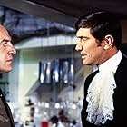 Telly Savalas and George Lazenby in On Her Majesty's Secret Service (1969)