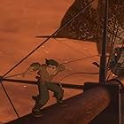 Joseph Gordon-Levitt and Brian Murray in Treasure Planet (2002)