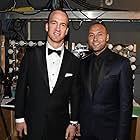 Derek Jeter and Peyton Manning at an event for Saturday Night Live: 40th Anniversary Special (2015)