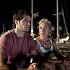 Henry Cavill and Caroline Goodall in The Cold Light of Day (2012)