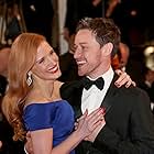 James McAvoy and Jessica Chastain at an event for The Disappearance of Eleanor Rigby: Them (2014)