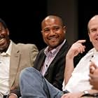 Seth Gilliam, Clarke Peters, and David Simon at an event for The Wire (2002)