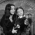 Carolyn Jones and Lisa Loring in The Addams Family (1964)
