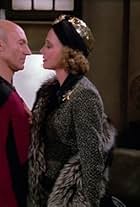 Patrick Stewart and Carolyn Allport in Star Trek: The Next Generation (1987)