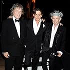 Johnny Depp, Tom Stoppard, and Keith Richards
