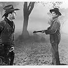 Noah Beery Jr. and Montgomery Clift in Red River (1948)