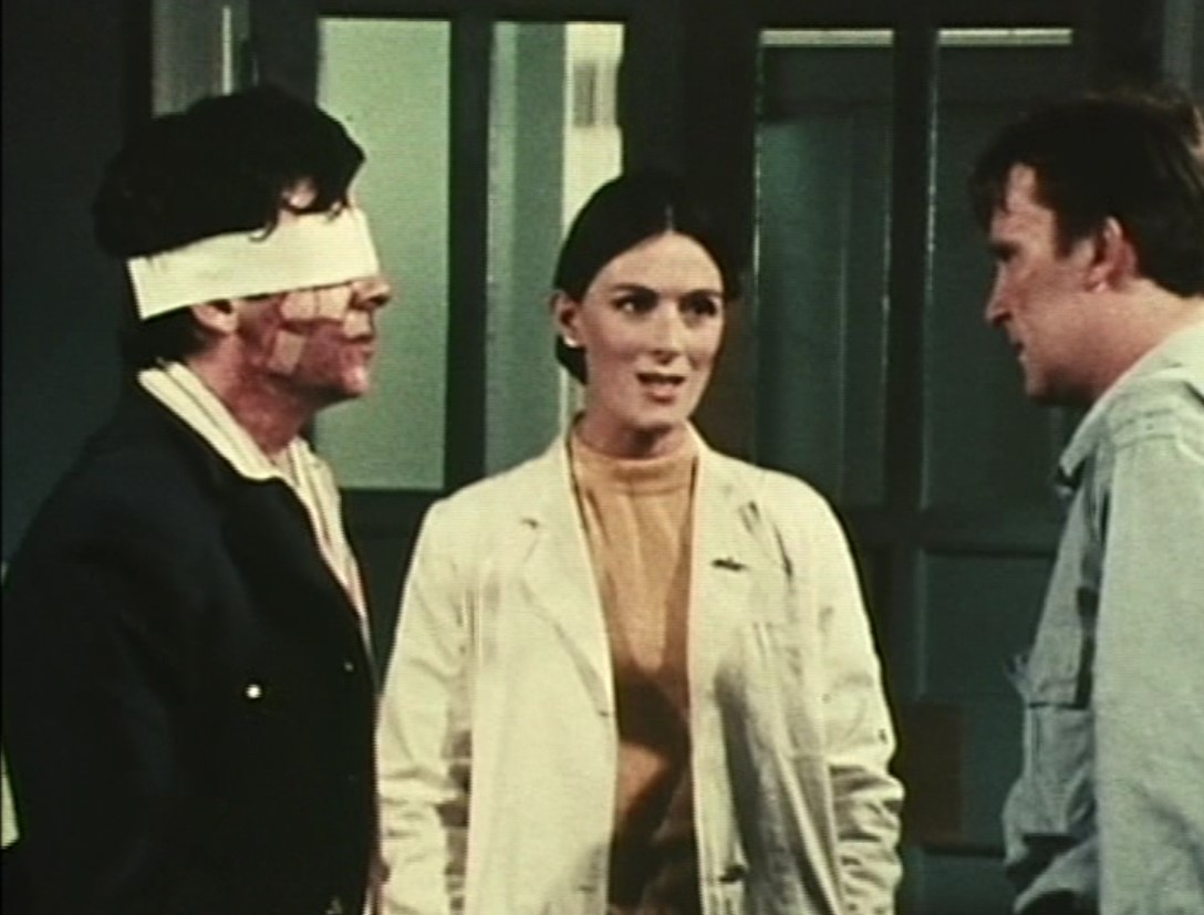 Ray Brooks, Susan Jameson, and Dennis Waterman in In the Face of the Enemy (1973)