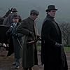 Jeremy Brett, Alastair Duncan, and Edward Hardwicke in The Hound of the Baskervilles (1988)