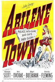 Randolph Scott and Ann Dvorak in Abilene Town (1946)