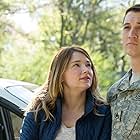 Miles Teller and Haley Bennett in Thank You for Your Service (2017)