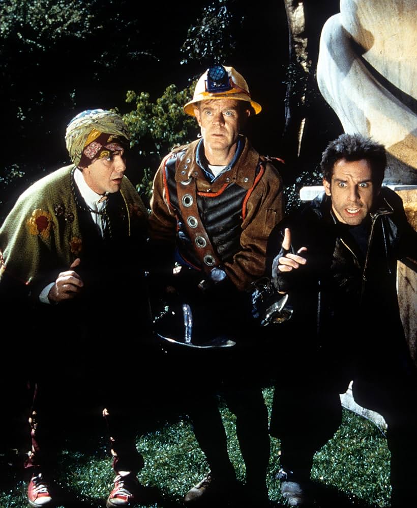 Hank Azaria, William H. Macy, and Ben Stiller in Mystery Men (1999)