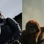 Karin Konoval, Andy Serkis, Terry Notary, and Michael Adamthwaite in War for the Planet of the Apes (2017)