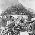 Charles Gitonga Maina and Ilo Mutombo in The Air Up There (1994)