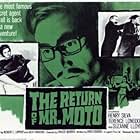 Sonyia Benjamin, Suzanne Lloyd, Henry Silva, and Martin Wyldeck in The Return of Mr. Moto (1965)